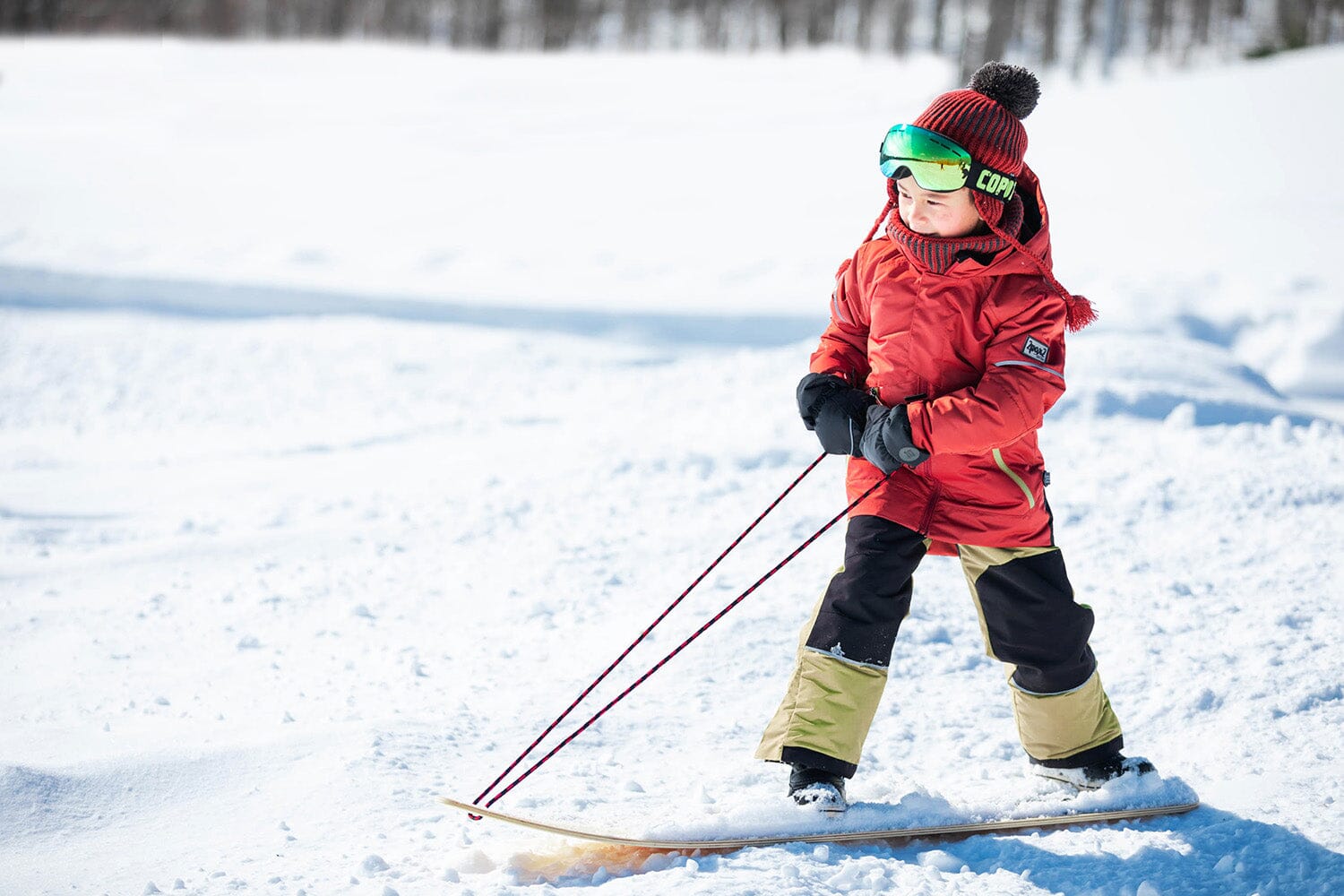 Kid winter sports suits
