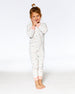 Organic Cotton One Piece Long Sleeve Printed Bears Pajama Oatmeal Mix - F20PG10US_056