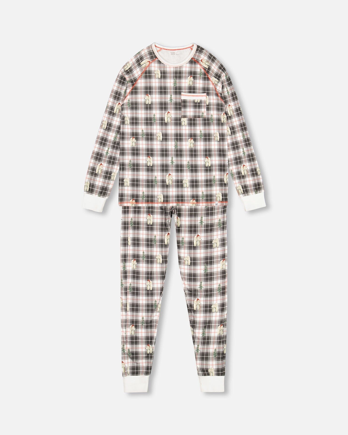 Ensemble Pyjama 2 Pièces En Coton Pour La Famille, Vêtements