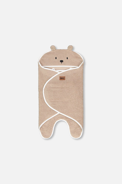Baby Cocoon Blanket Brown Teddy Bear Accessories Deux par Deux