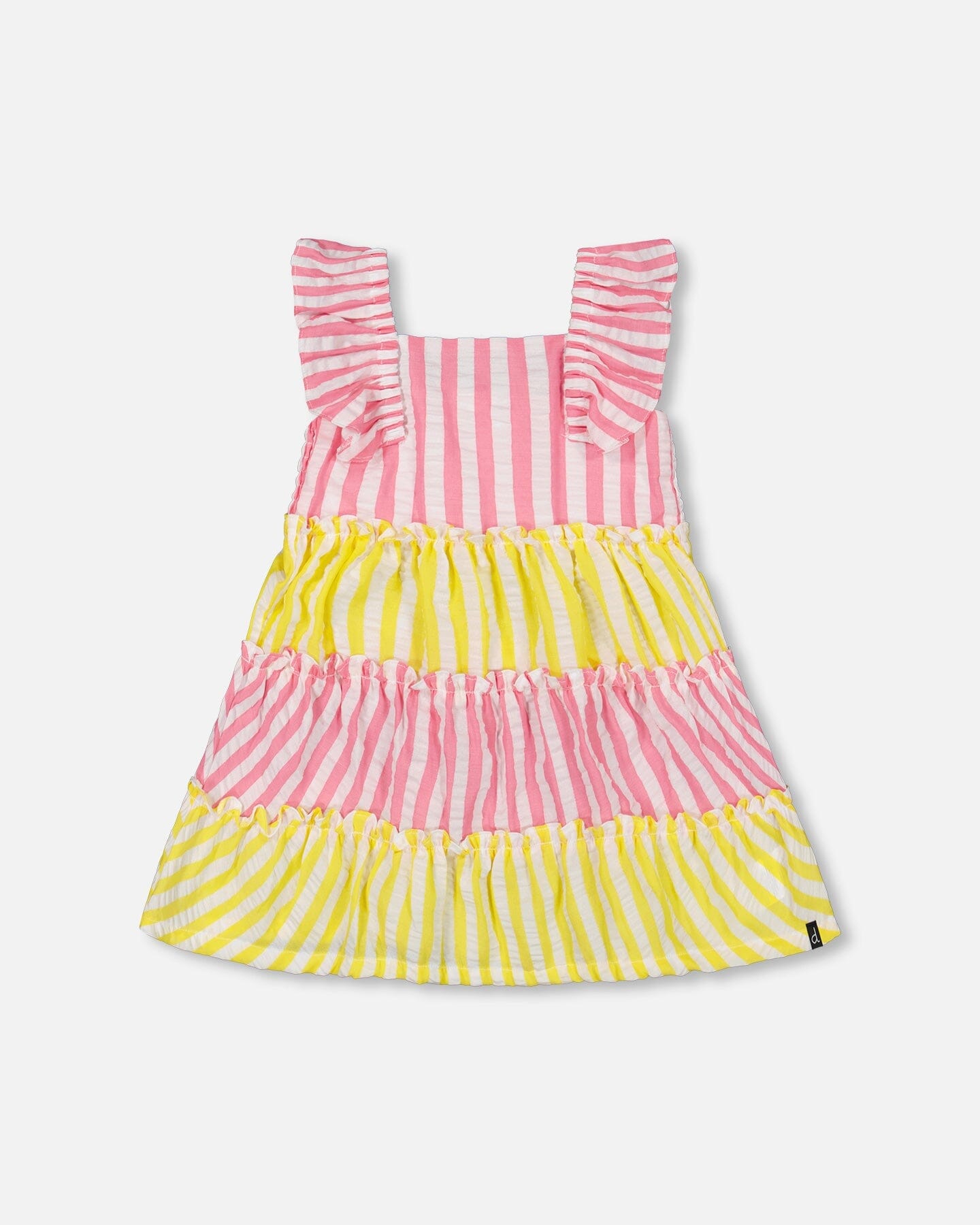 Striped seersucker outlet dress