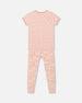 Organic Cotton Two Piece Pajama Set Pink Printed Goose - F30PG13US_069