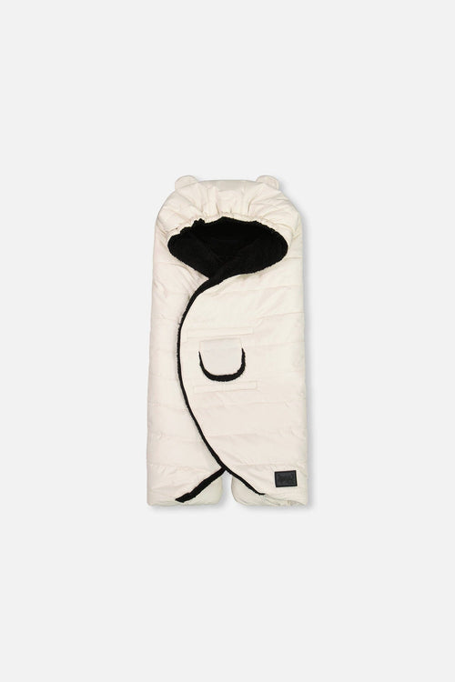 Snuggly Wrap Silver White For Car Seat And Stroller - G10A404_151
