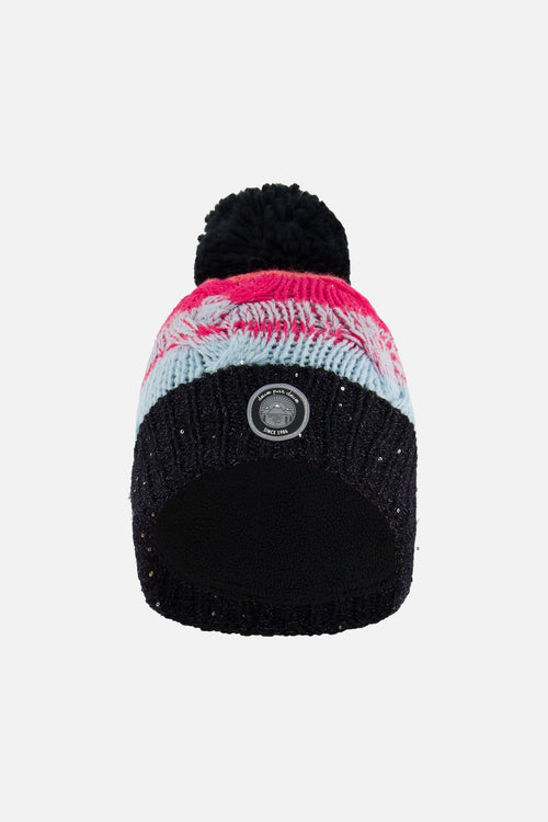Knit Hat Gradient Blue, Coral And Fuschia - G10ZJ01_000
