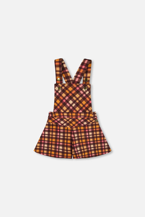 Milano Shortall Plaid Magenta And Brown - G20H40_080