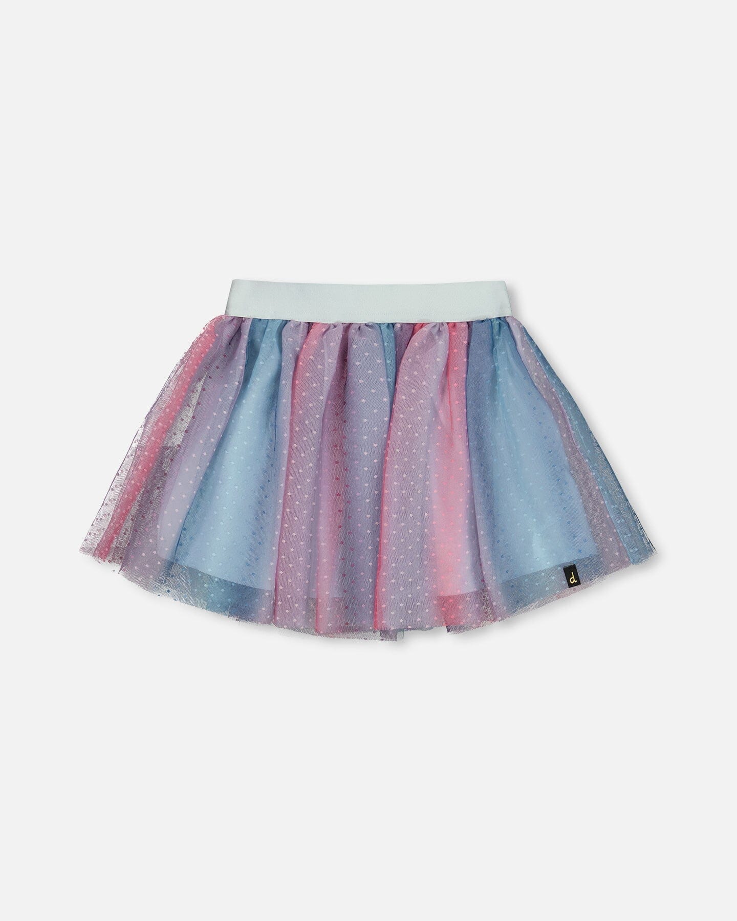 Vertical Striped Tulle Skirt - Deux par Deux