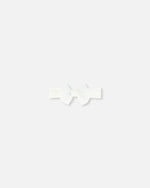 Headband With Glittering Tulle Bow Off White Accessories Deux par Deux