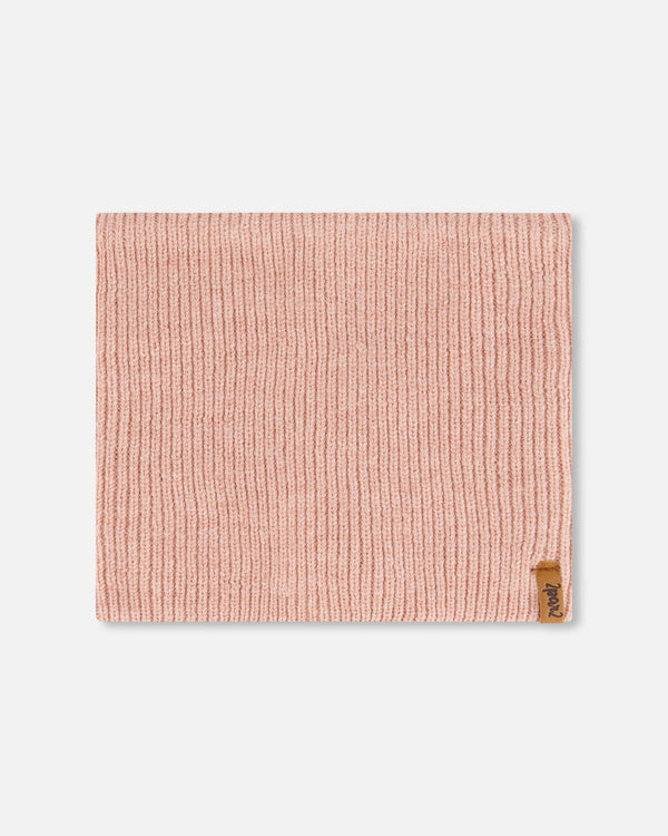 Mid-Season Knit Neckwarmer Dusty Pink Outdoor Accessories Deux par Deux