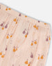 Printed Muslin Top And Bloomer Set Peach With Pears - G30B13_070