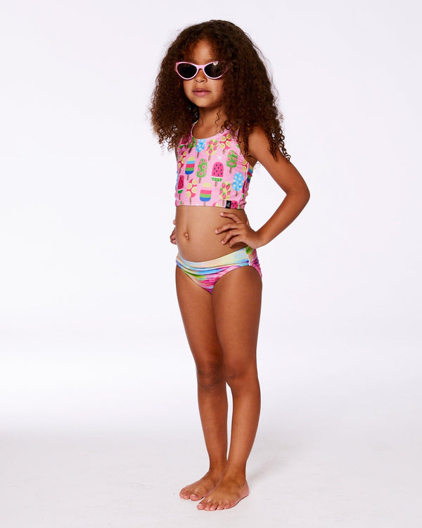 Printed Two-Piece Swimsuit Multicolored - G30NG40_050