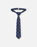 Neck Tie Navy Blue And Dino - G30RCR_484