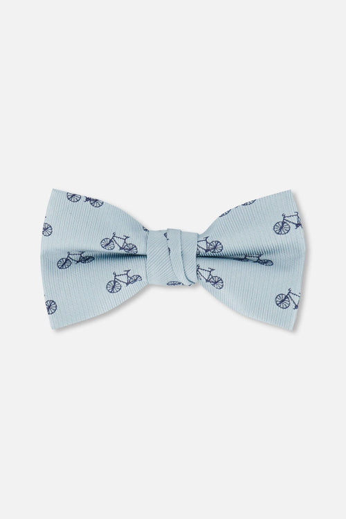 Bow Tie Pale Blue With Bicycle Accessories Deux par Deux