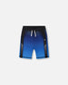 Athletic Shorts Blue And Black - G30XB26_000