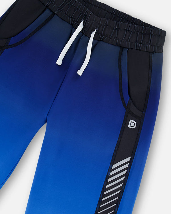 Athletic Shorts Blue And Black - G30XB26_000