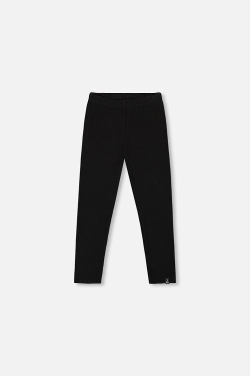 Ribbed Leggings Black - G30YG60_999