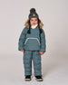 One-Piece Baby Snug Snowsuit Designed For Car Seat Dark Gray Blue - H10B701_454