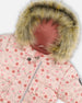 One-Piece Baby Original Puffy Snowsuit Pink Mini Flowers - H10B702_005