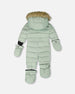 One-Piece Baby Original Puffy Snowsuit Sage Green - H10B702_340