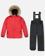 Two-Piece Discover Snowsuit Black - H10DB40_999
