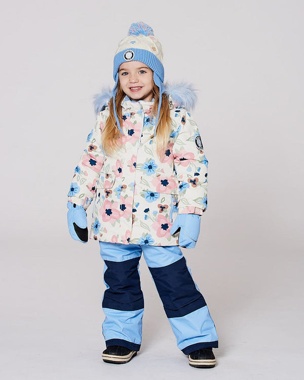Two-Piece Discover Snowsuit With Printed Jacket Light Blue - H10DG80_588
