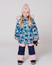 Two-Piece Discover Snowsuit With Printed Jacket Dusty Pink - H10DG80_637