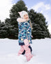 Two-Piece Discover Snowsuit With Printed Jacket Dusty Pink - H10DG80_637