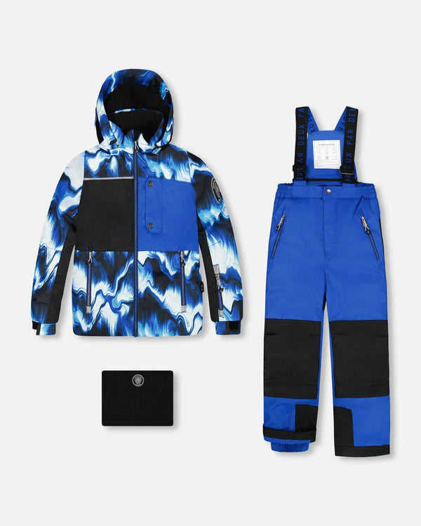 Two-Piece Play Snowsuit Blue - H10EB49_587