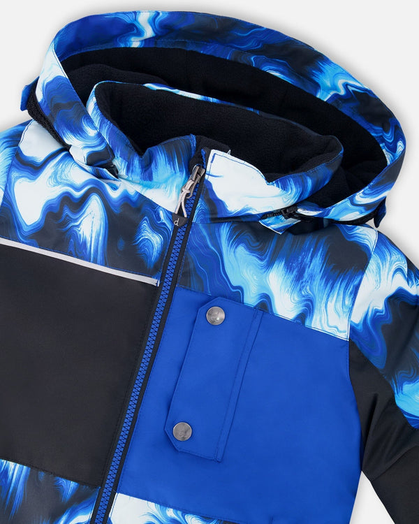 Two-Piece Play Snowsuit Blue - H10EB49_587