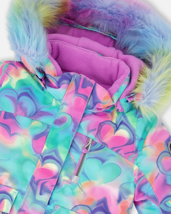 Two-Piece Play Snowsuit Purple - H10EG87_519