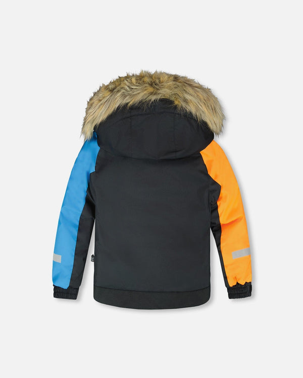 Two-Piece Play Snowsuit Robot Dinosaur Print - H10PB28_190