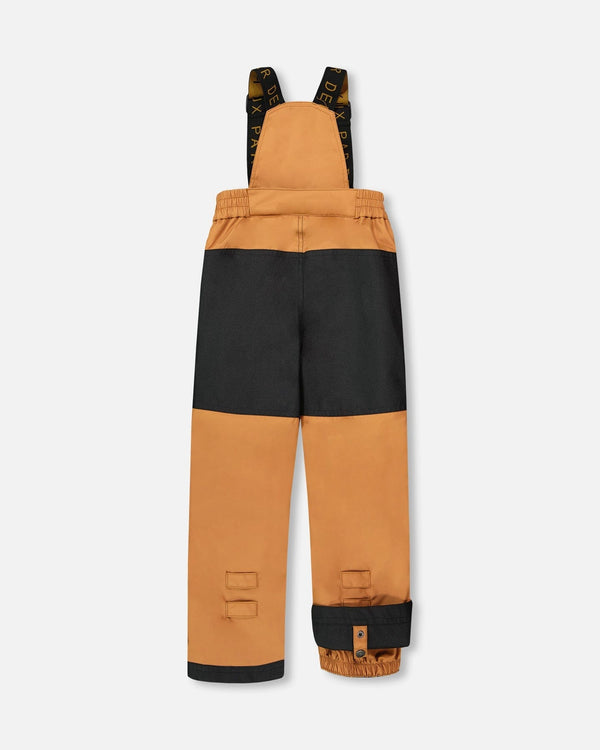 Two-Piece Play Snowsuit With Contrast Jacket Brown Sugar - H10PB42_967