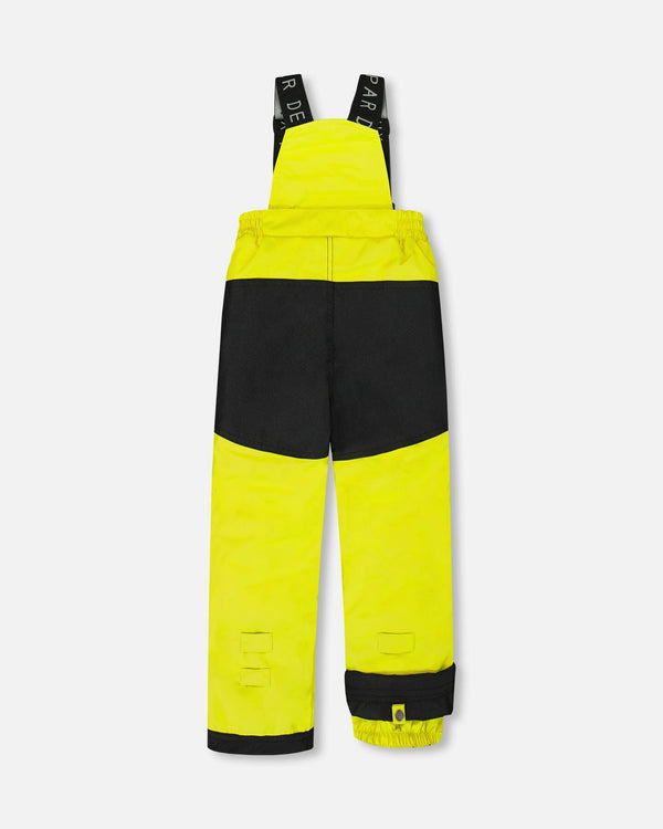 Two-Piece Play Snowsuit Bright Yellow Green - H10PB45_332
