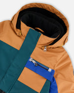 One-Piece Play Snowsuit Colorblocked And Black - H10PB73_999