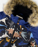 One-Piece Play Snowsuit Black Dinosaur Print - H10PB74_026