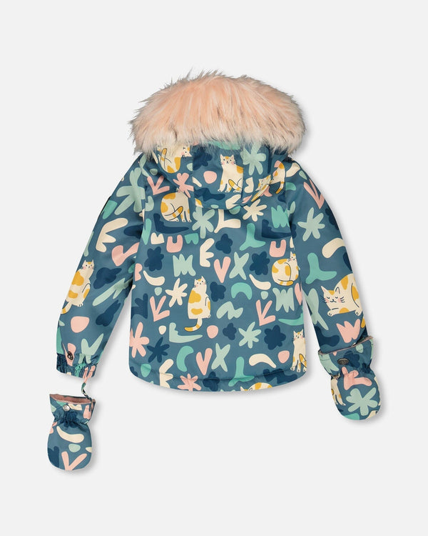 Two-Piece Baby Play Snowsuit Dusty Pink - H10PBG84_637