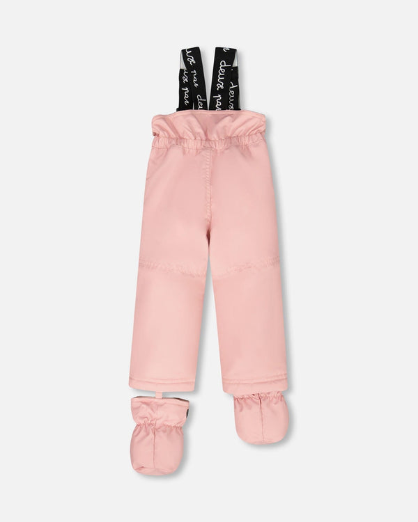 Two-Piece Baby Play Snowsuit Dusty Pink - H10PBG84_637
