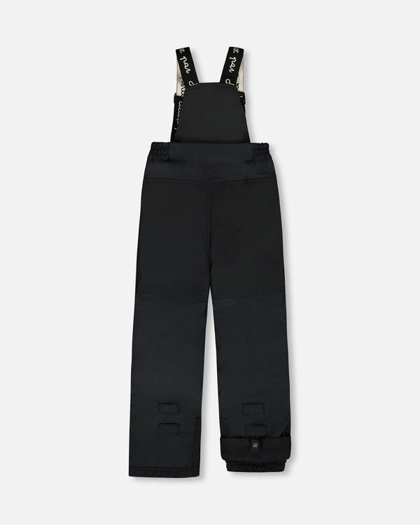 Two-Piece Play Snowsuit With Animal Print Jacket Black - H10PG21_999