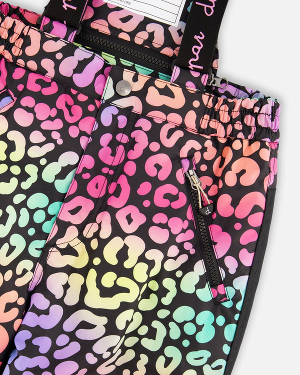 Two-Piece Play Snowsuit Rainbow Leopard - H10PG22_095