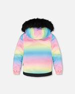 Two-Piece Play Snowsuit Smiley Face Girl - H10PG81_018
