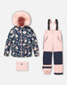 Two-Piece Play Snowsuit Flower Print - H10PG83_637