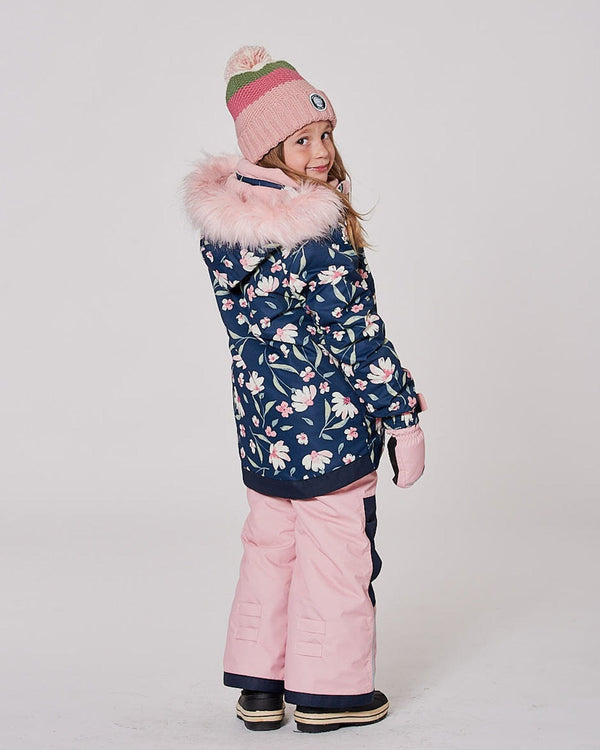 Two-Piece Play Snowsuit Flower Print - H10PG83_637