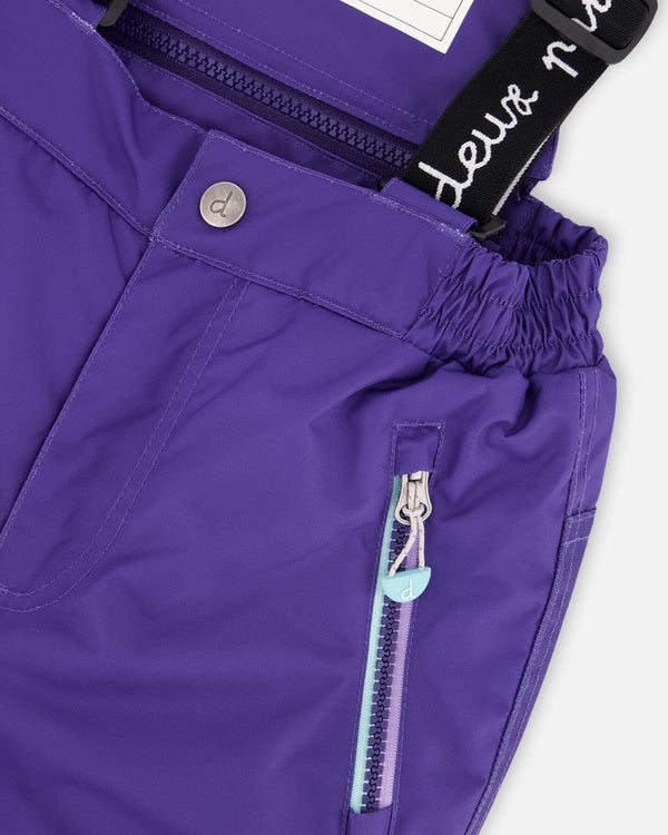 Two-Piece Play Snowsuit Dark Purple - H10PG85_597
