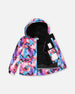 Two-Piece Play Snowsuit Flash Coral With Butterfly Print Jacket - H10PG88_640