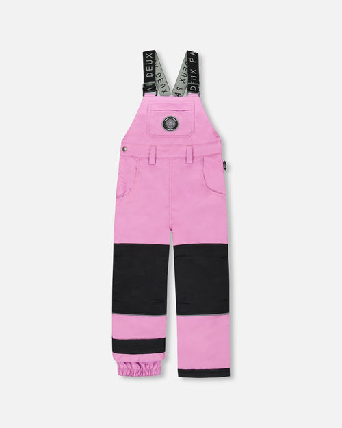 Solid Play Overall Snow Bib Purple - H10T220_519