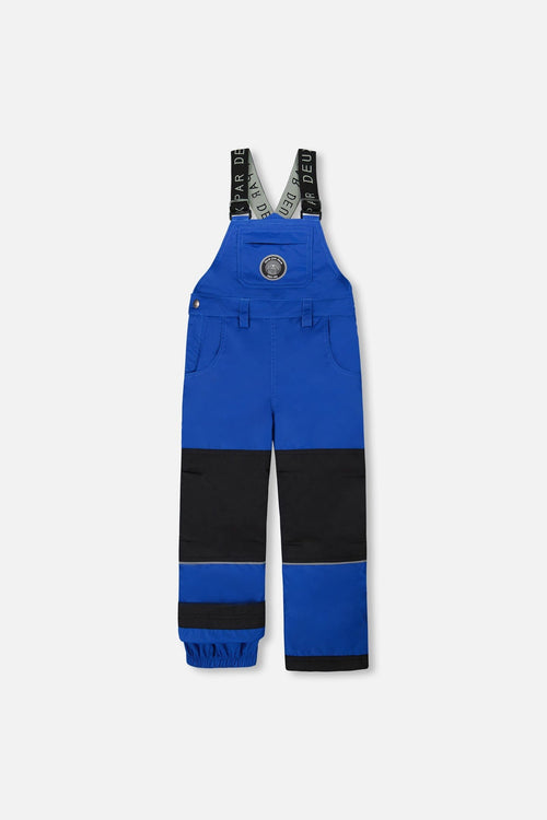 Solid Play Overall Snow Bib Blue - H10T220_587