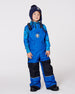 Solid Play Overall Snow Bib Blue - H10T220_587