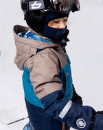 Two-Piece Teknik Snowsuit Blue Mountains - H10TB50_024