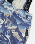 Two-Piece Teknik Snowsuit Blue Mountains - H10TB50_024