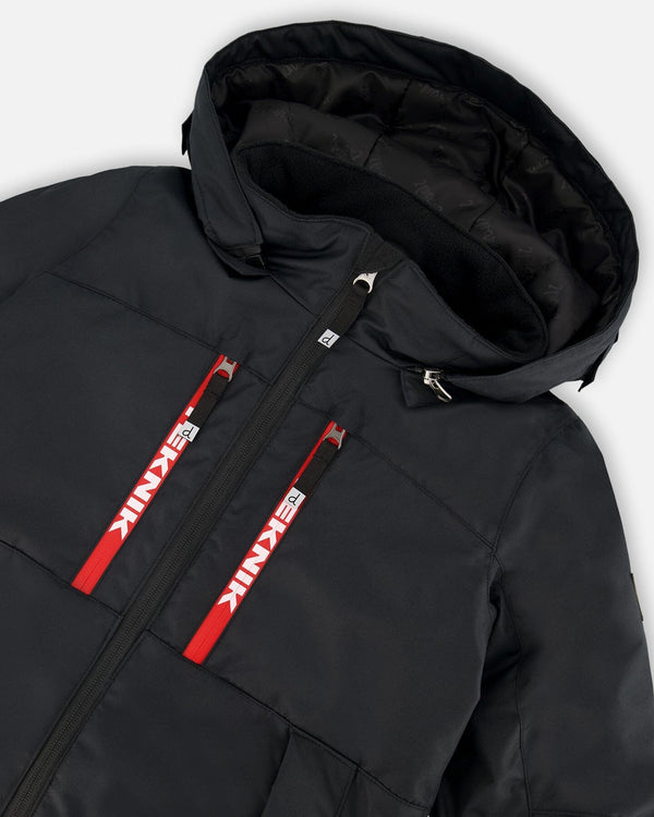 Two-Piece Teknik Snowsuit Red - H10TB51_748