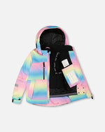 Two-Piece Teknik Snowsuit Rainbow Gradient - H10TG93_019